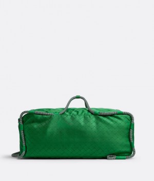 Bottega Veneta Alto Weekender Miesten Matkakassit Valkoinen Mustat | SN-BTGV594963