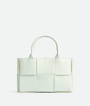 Bottega Veneta Arco Tote Naisten Kangaskassit Vaaleansininen | SN-BTGV593547