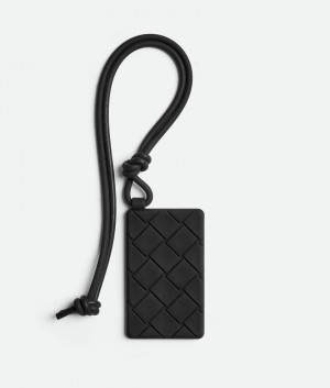 Bottega Veneta Card On Strap Naisten Korttikotelo Mustat | SN-BTGV594361