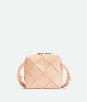 Bottega Veneta Cassette Camera Naisten Mini Laukut Vaaleanpinkki | SN-BTGV593361