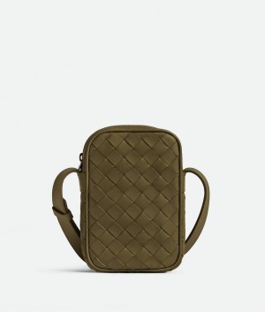 Bottega Veneta Cassette Miesten Crossbody Laukut Ruskea | SN-BTGV594810