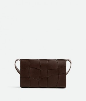 Bottega Veneta Cassette Miesten Crossbody Laukut Vaaleanruskea | SN-BTGV594834