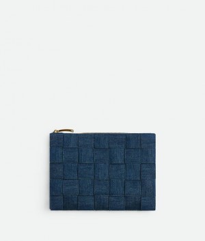 Bottega Veneta Cassette Naisten Pouches Indigo | SN-BTGV594411