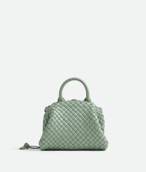 Bottega Veneta Handle Naisten Mini Laukut Vaaleanvihreä | SN-BTGV593293