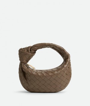 Bottega Veneta Jodie Naisten Mini Laukut Harmaat Ruskea Harmaat | SN-BTGV593387