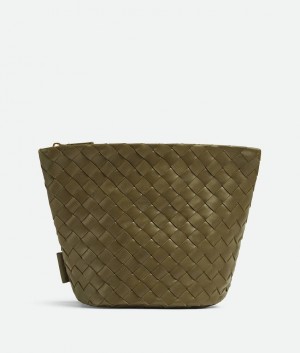 Bottega Veneta Medium Intrecciato Bucket Naisten Pouches Ruskea | SN-BTGV594437