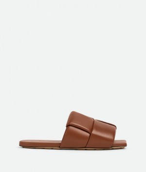 Bottega Veneta Patch Mule Naisten Sandaalit Ruskea | SN-BTGV593732