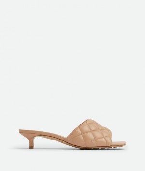 Bottega Veneta Pehmustettu Mule Naisten Sandaalit Pinkki | SN-BTGV593656