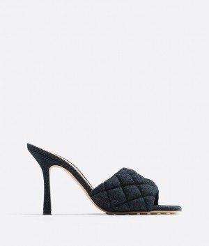 Bottega Veneta Pehmustettu Mule Naisten Sandaalit Indigo | SN-BTGV593660