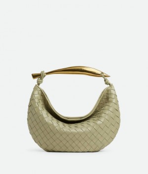 Bottega Veneta Sardine Naisten Käsilaukut Khaki | SN-BTGV593495