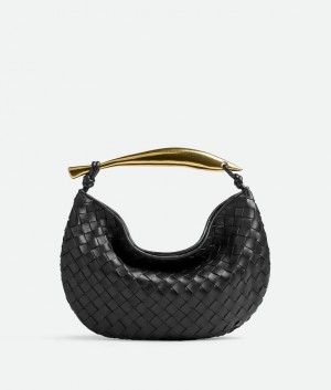 Bottega Veneta Sardine Naisten Käsilaukut Mustat | SN-BTGV593497