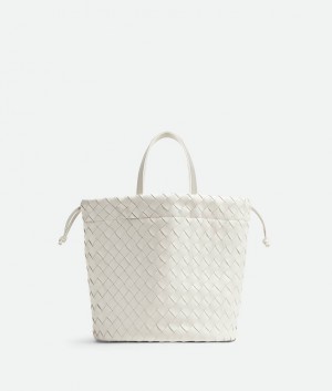 Bottega Veneta Small Castello Naisten Crossbody Laukut Valkoinen | SN-BTGV593427