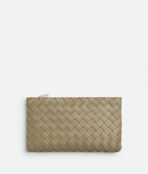 Bottega Veneta Small Naisten Pouches Harmaat Ruskea | SN-BTGV594420