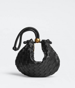 Bottega Veneta Small Turn Naisten Mini Laukut Mustat | SN-BTGV593285