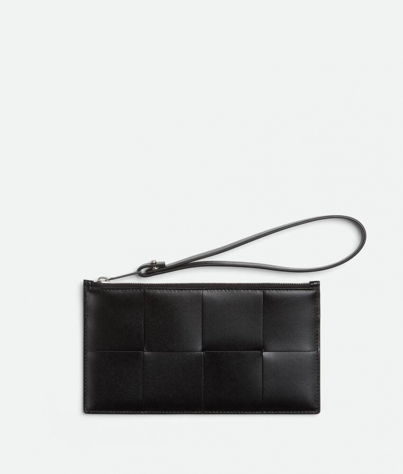 Bottega Veneta Bill Miesten Pouches Mustat | SN-BTGV595566