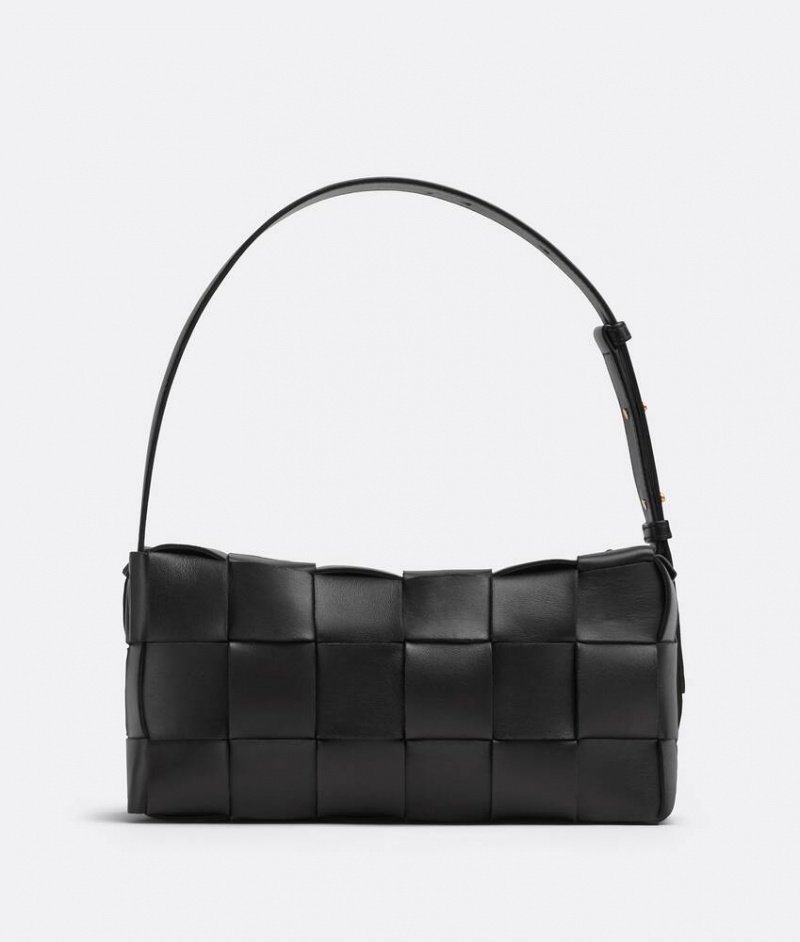 Bottega Veneta Brick Cassette Naisten Olkalaukku Mustat | SN-BTGV593467