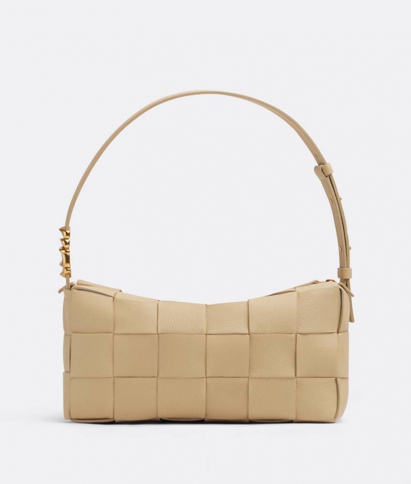 Bottega Veneta Brick Cassette Naisten Olkalaukku Aprikoosi | SN-BTGV593468