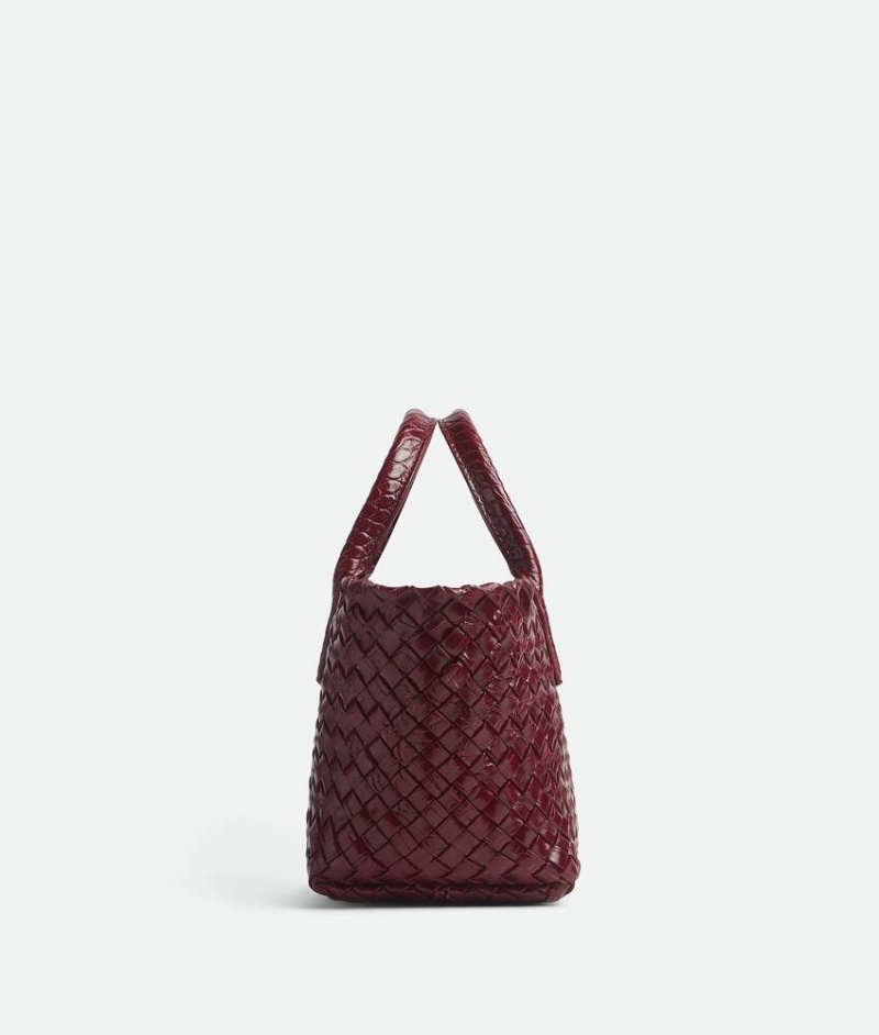 Bottega Veneta Cabat Naisten Mini Laukut Viininpunainen | SN-BTGV593343