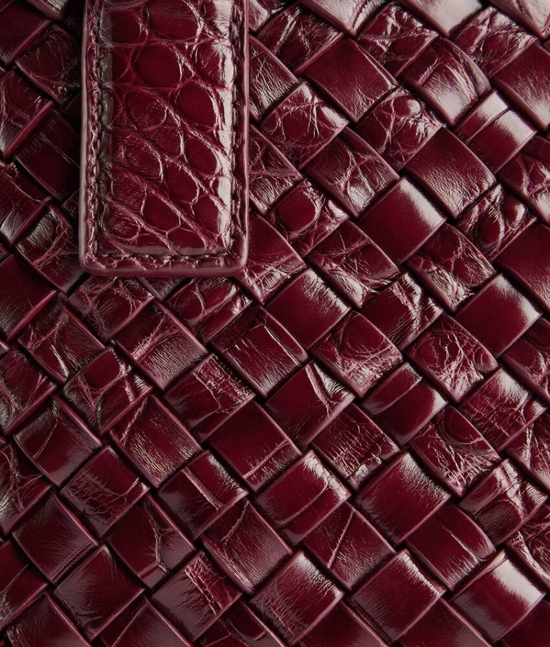 Bottega Veneta Cabat Naisten Mini Laukut Viininpunainen | SN-BTGV593343