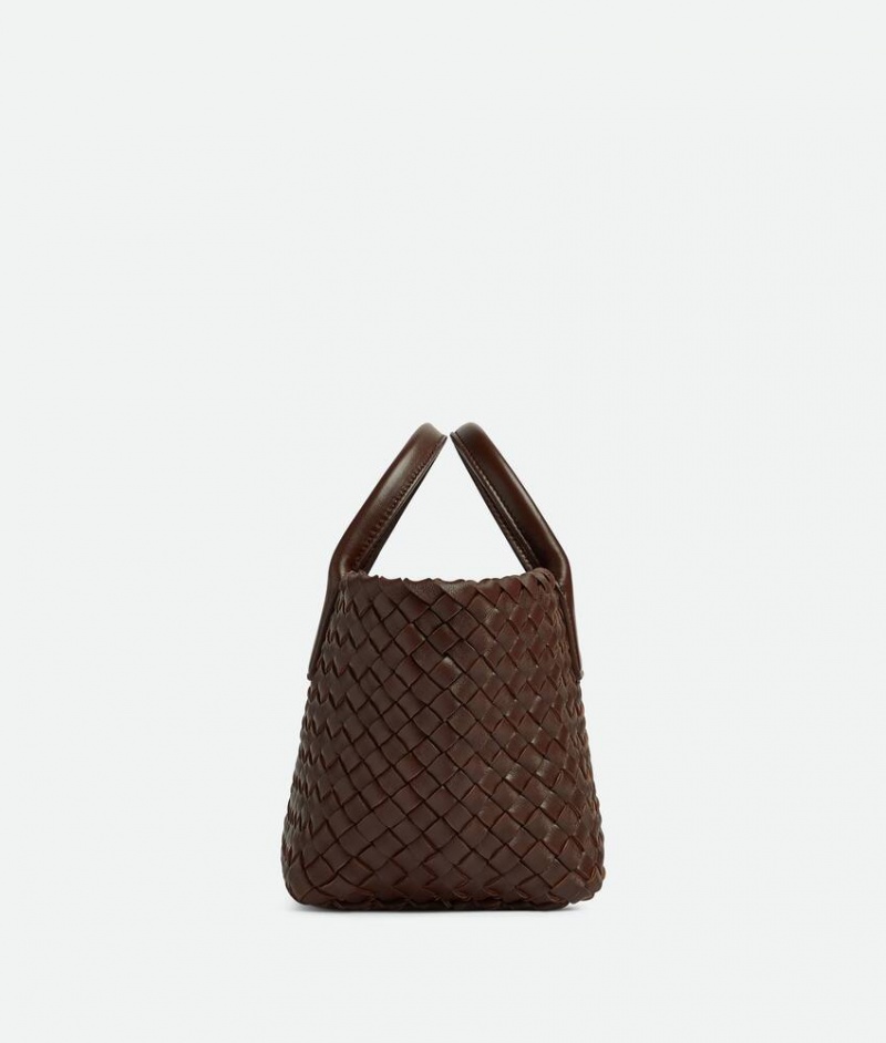 Bottega Veneta Cabat Naisten Mini Laukut Vaaleanruskea | SN-BTGV593348