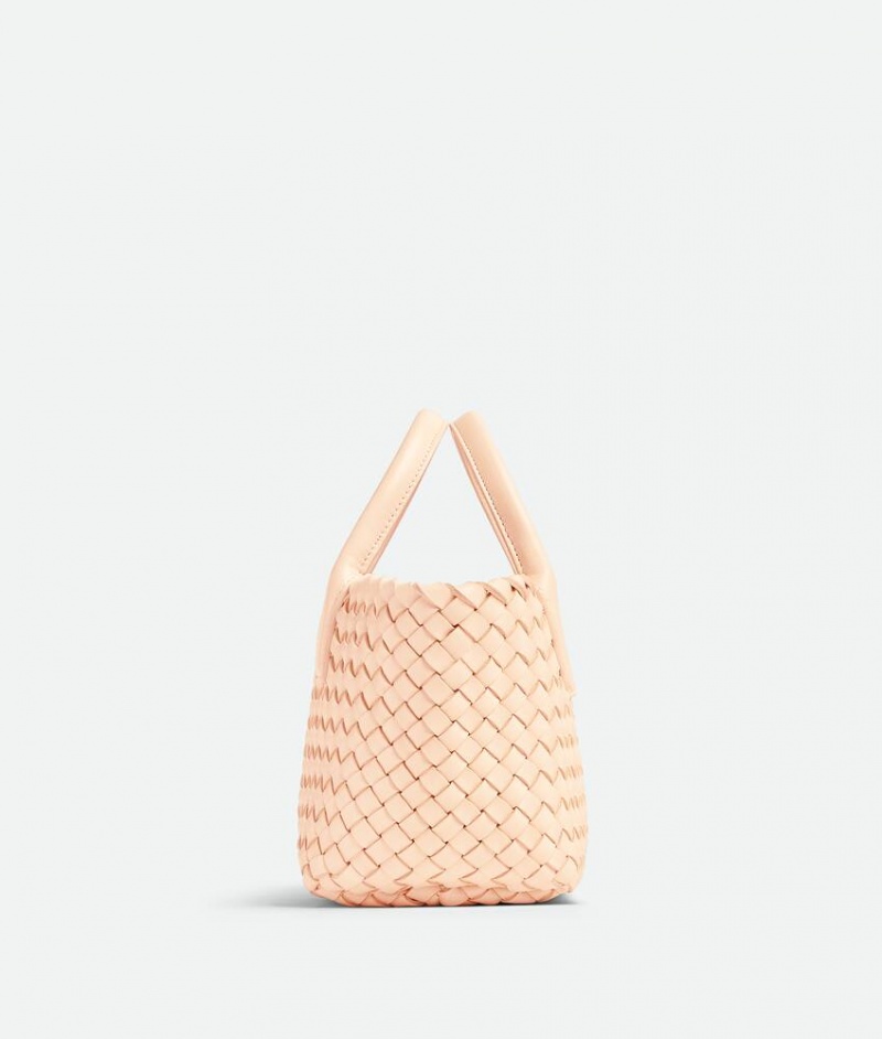 Bottega Veneta Cabat Naisten Mini Laukut Vaaleanpinkki | SN-BTGV593349