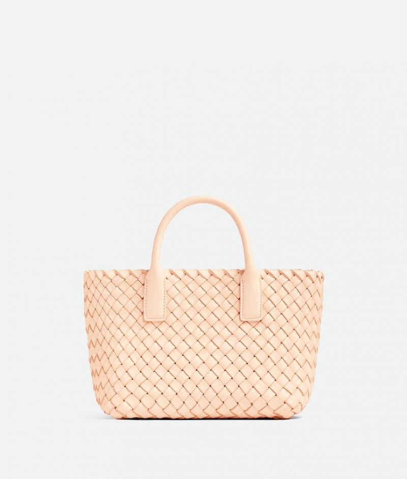 Bottega Veneta Cabat Naisten Mini Laukut Vaaleanpinkki | SN-BTGV593349