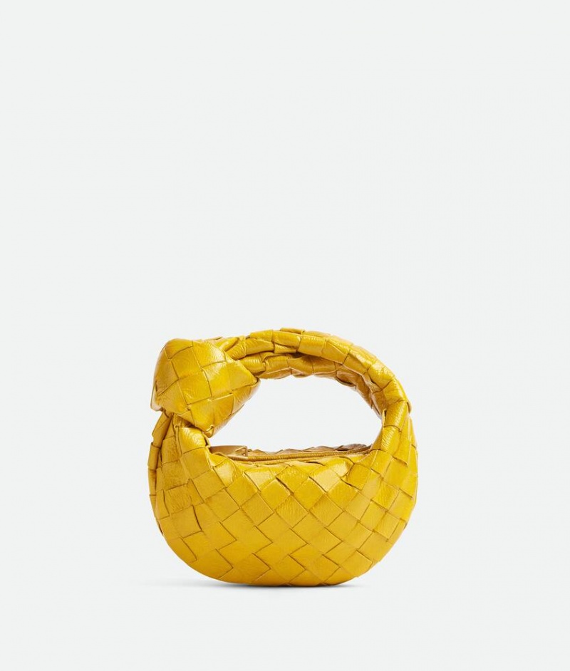 Bottega Veneta Candy Jodie Naisten Mini Laukut Keltainen | SN-BTGV593297