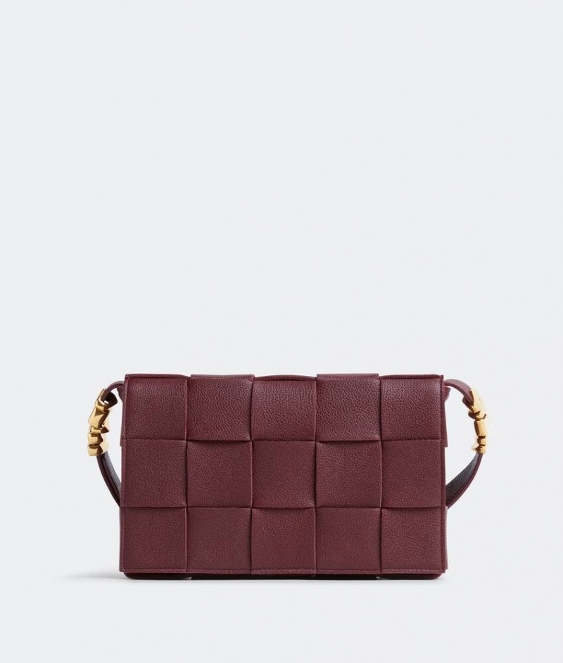 Bottega Veneta Cassette Naisten Crossbody Laukut Viininpunainen | SN-BTGV593396