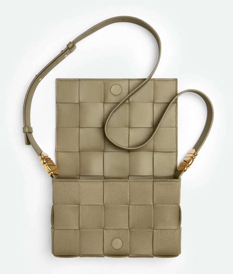 Bottega Veneta Cassette Naisten Crossbody Laukut Harmaat Ruskea | SN-BTGV593397