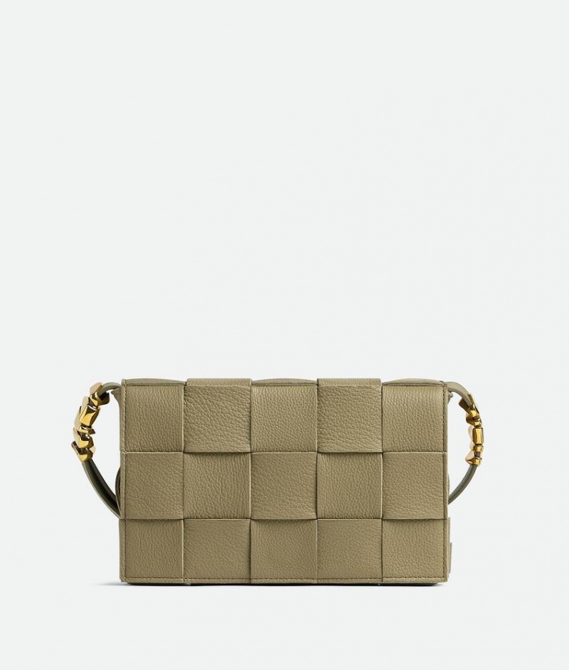 Bottega Veneta Cassette Naisten Crossbody Laukut Harmaat Ruskea | SN-BTGV593397