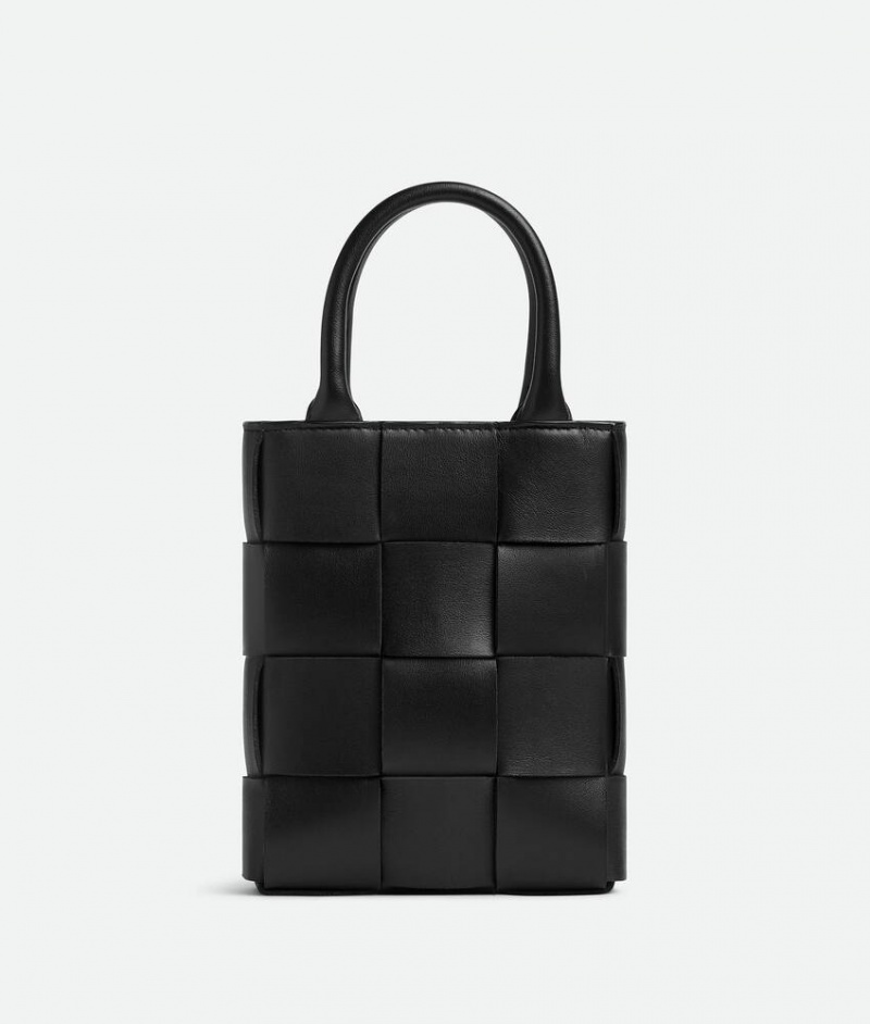 Bottega Veneta Cassette Tote Naisten Mini Laukut Mustat | SN-BTGV593322