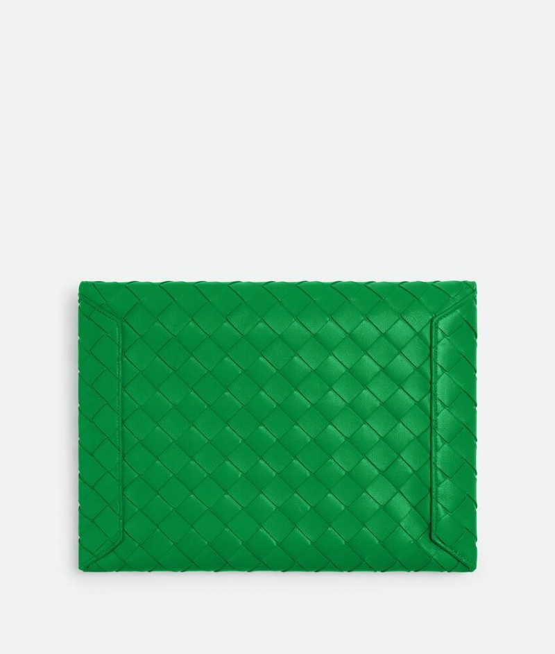 Bottega Veneta Flap Naisten Pouches Vihreä | SN-BTGV594425