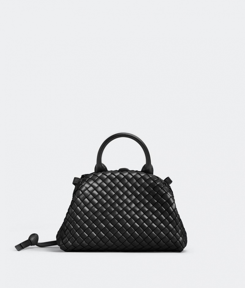 Bottega Veneta Handle Naisten Mini Laukut Mustat | SN-BTGV593291