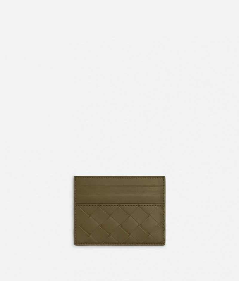 Bottega Veneta Intrecciato Credit Miesten Korttikotelo Ruskea | SN-BTGV595564