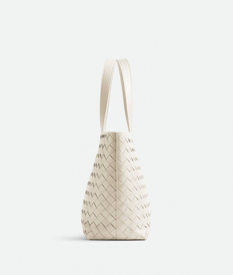 Bottega Veneta Intrecciato Tote Naisten Kangaskassit Beige | SN-BTGV593553