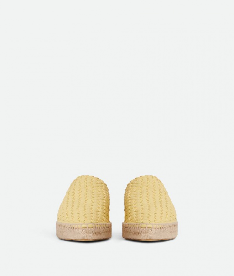 Bottega Veneta Intreccio Espadrillas Naisten Ballerinat Aprikoosi | SN-BTGV593807