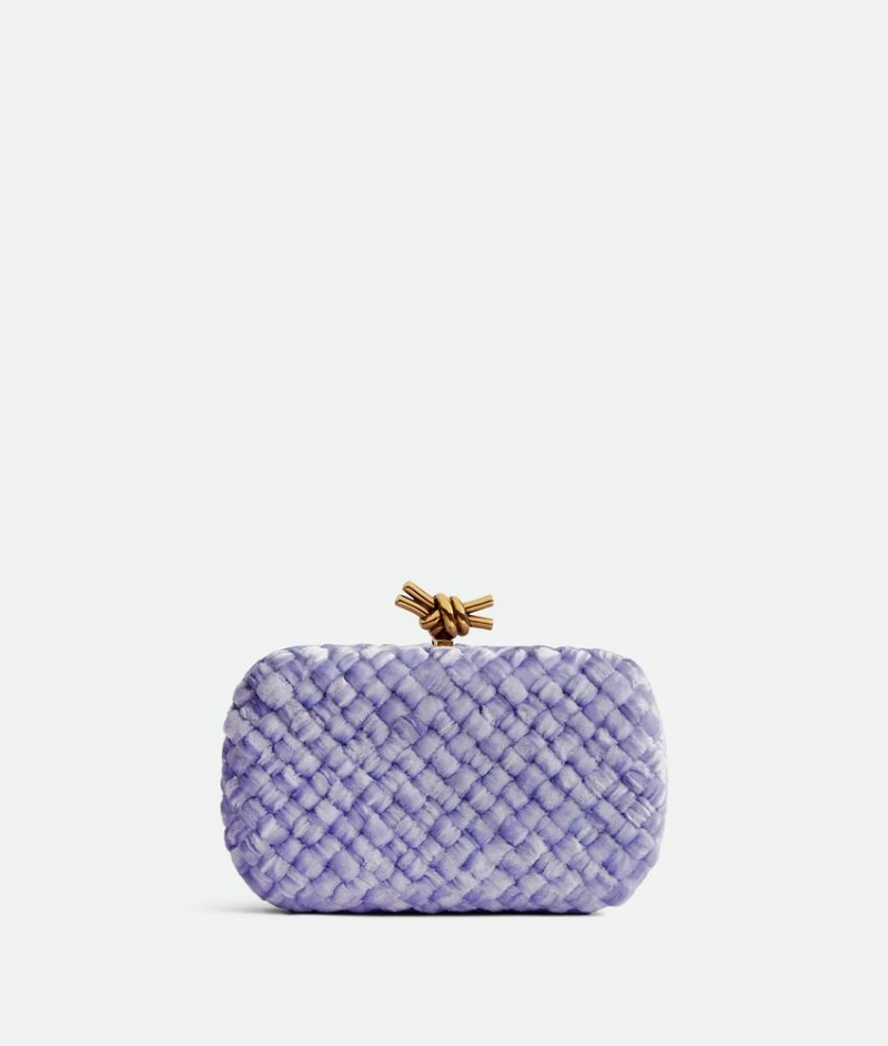 Bottega Veneta Knot Naisten Kirjekuorilaukku Laventeli | SN-BTGV593630