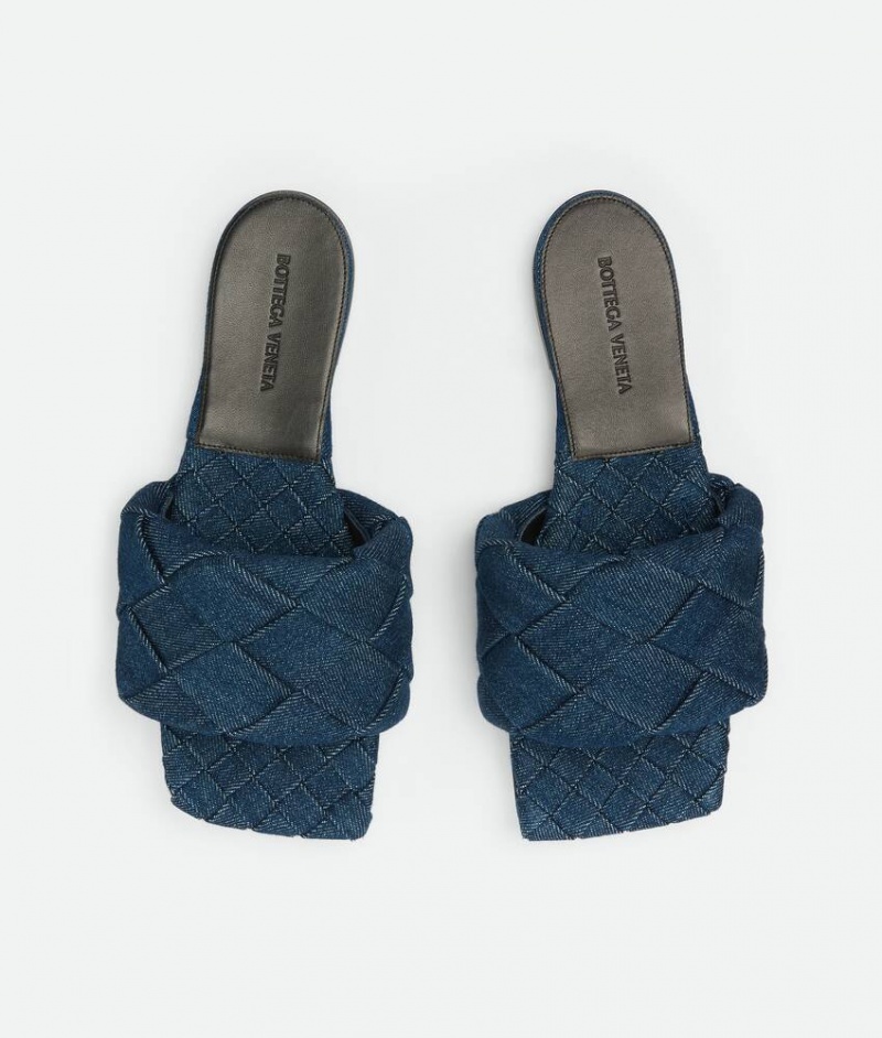 Bottega Veneta Lido Naisten Sandaalit Indigo | SN-BTGV593668