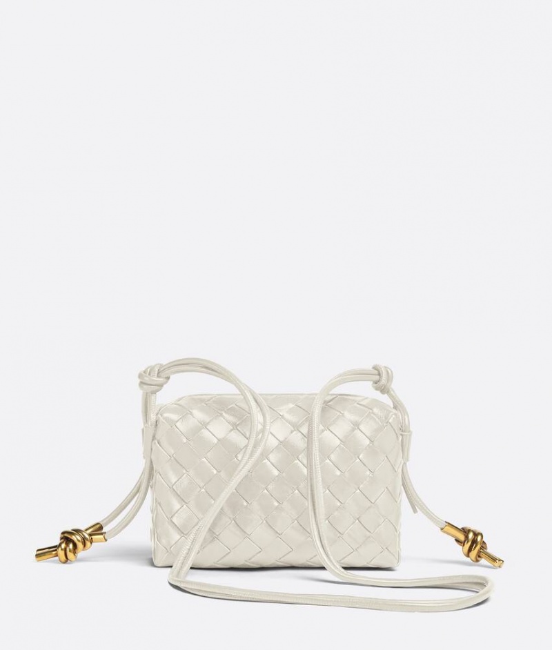 Bottega Veneta Loop Camera Naisten Crossbody Laukut Beige | SN-BTGV593423