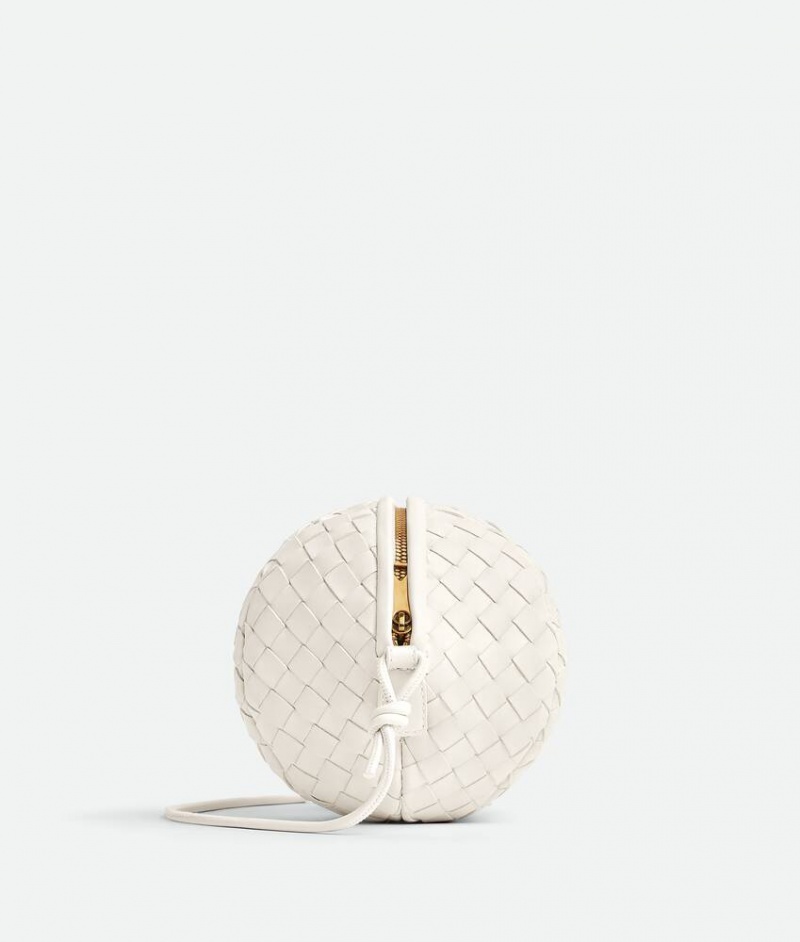 Bottega Veneta Mava Naisten Crossbody Laukut Valkoinen | SN-BTGV593437