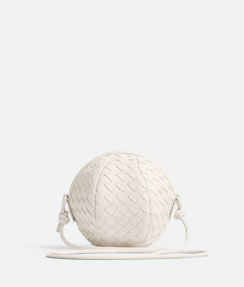 Bottega Veneta Mava Naisten Crossbody Laukut Valkoinen | SN-BTGV593437