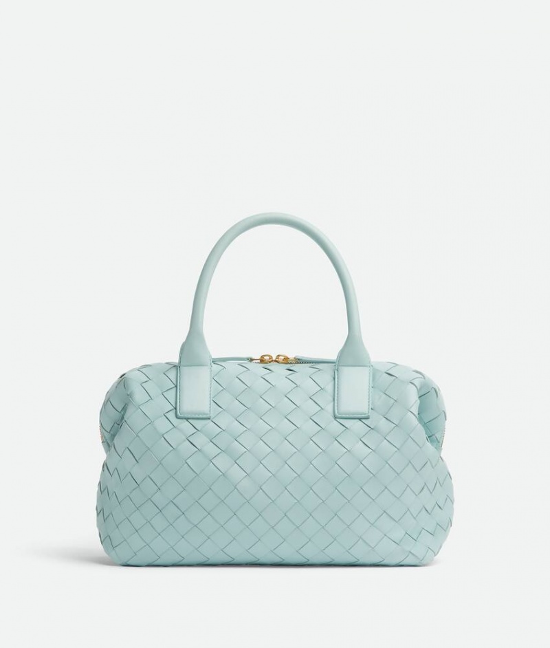 Bottega Veneta Medium Bauletto Naisten Käsilaukut Turkoosi | SN-BTGV593515