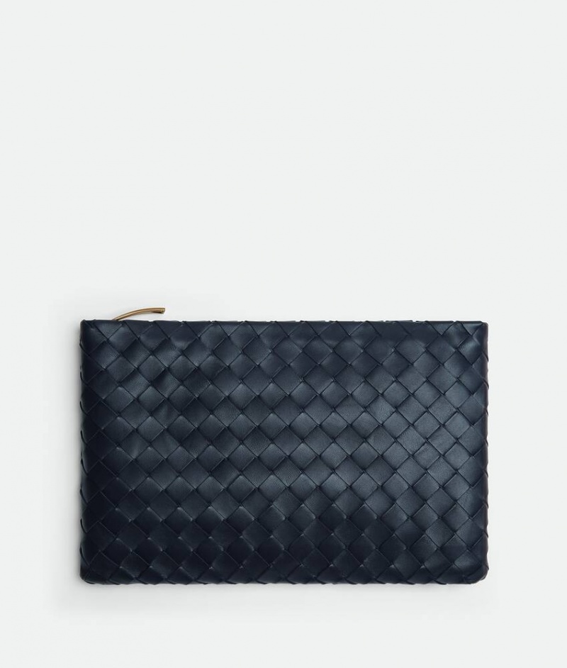 Bottega Veneta Medium Naisten Pouches Indigo | SN-BTGV594418