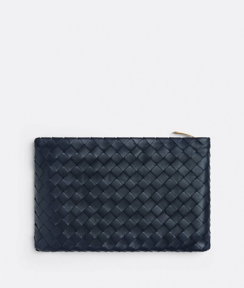 Bottega Veneta Medium Naisten Pouches Indigo | SN-BTGV594418