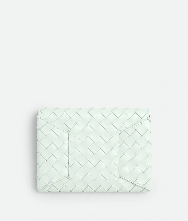 Bottega Veneta Medium Origami Envelope Naisten Pouches Vaaleansininen | SN-BTGV594423