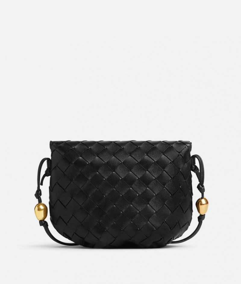 Bottega Veneta On Strap Naisten Mini Laukut Mustat | SN-BTGV593336