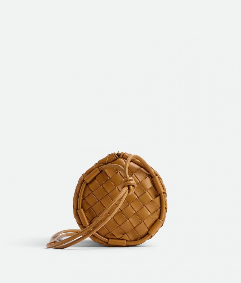 Bottega Veneta On Strap Naisten Pouches Ruskea | SN-BTGV594431