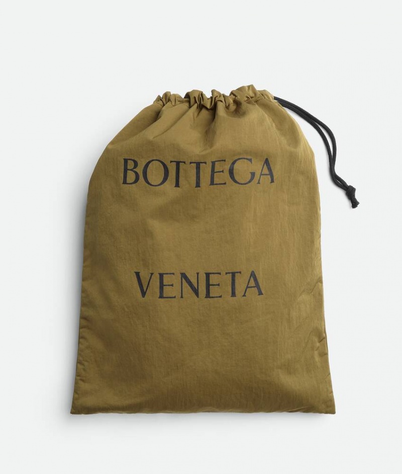 Bottega Veneta Packable Nylon Trench Miesten Takit Syvä Khaki | SN-BTGV595392