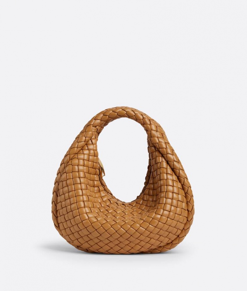 Bottega Veneta Pehmustettu Jodie Naisten Mini Laukut Ruskea | SN-BTGV593288