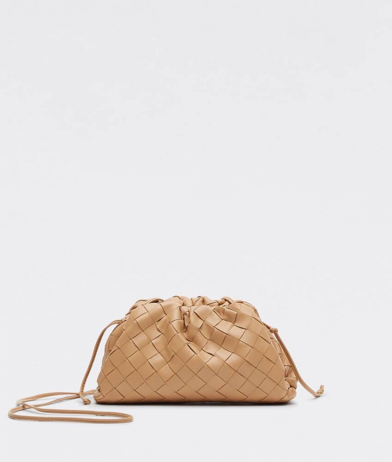 Bottega Veneta Pouch Naisten Mini Laukut Aprikoosi | SN-BTGV593304